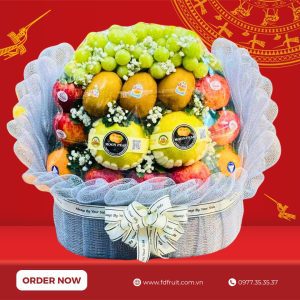 Giỏ quà trái cây cho ngày Giỗ tổ Hùng Vương
