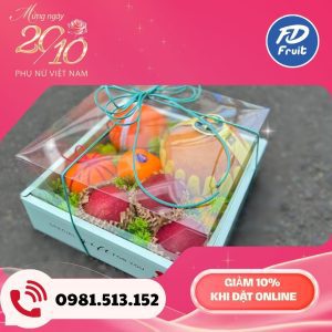 Giỏ - Hộp trái cây dành tặng ngày Phụ Nữ Việt Nam 20/25