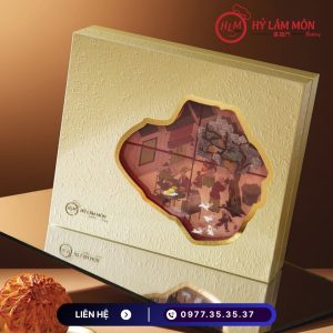 Hộp Quà Trung Thu Doanh Nghiệp 2026 – Dạ Nguyệt Minh Châu - Hỷ Lâm Môn